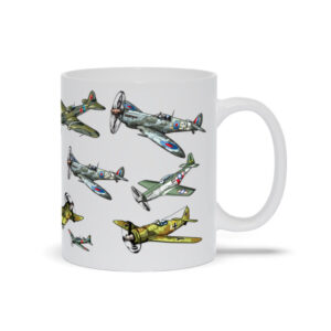 WWII Fighter Plane Coffee Mug