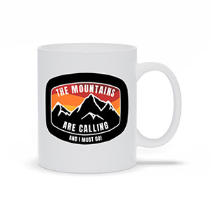 The Mountains are Calling Coffee Mug